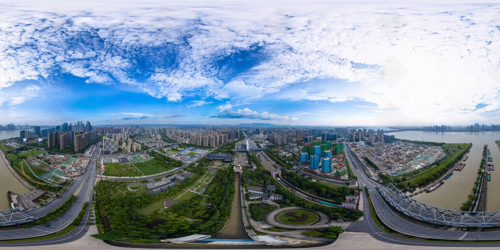 白天城市外景hdr贴图下载【id:1112678543】