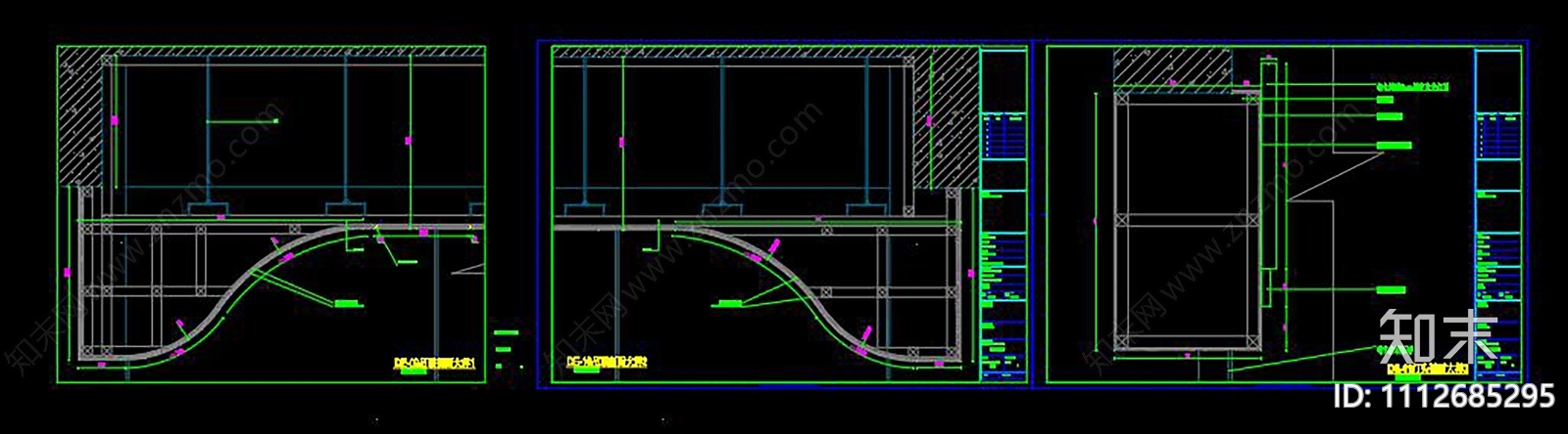 书店cad施工图下载【ID:1112685295】