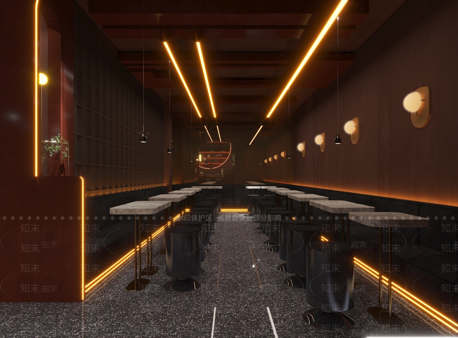 现代酒吧3D模型下载【ID:1112705239】