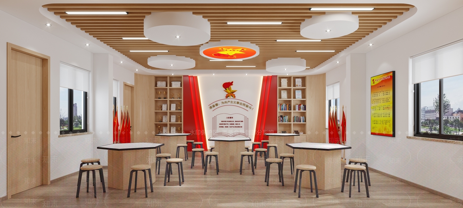 现代活动中心3D模型下载【ID:1112709000】