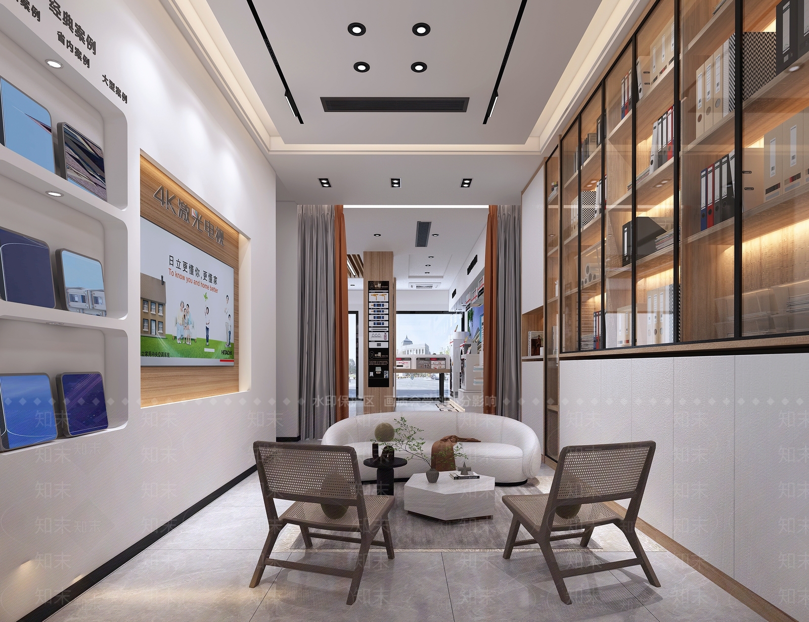 现代日立空调店3D模型下载【ID:1112710159】