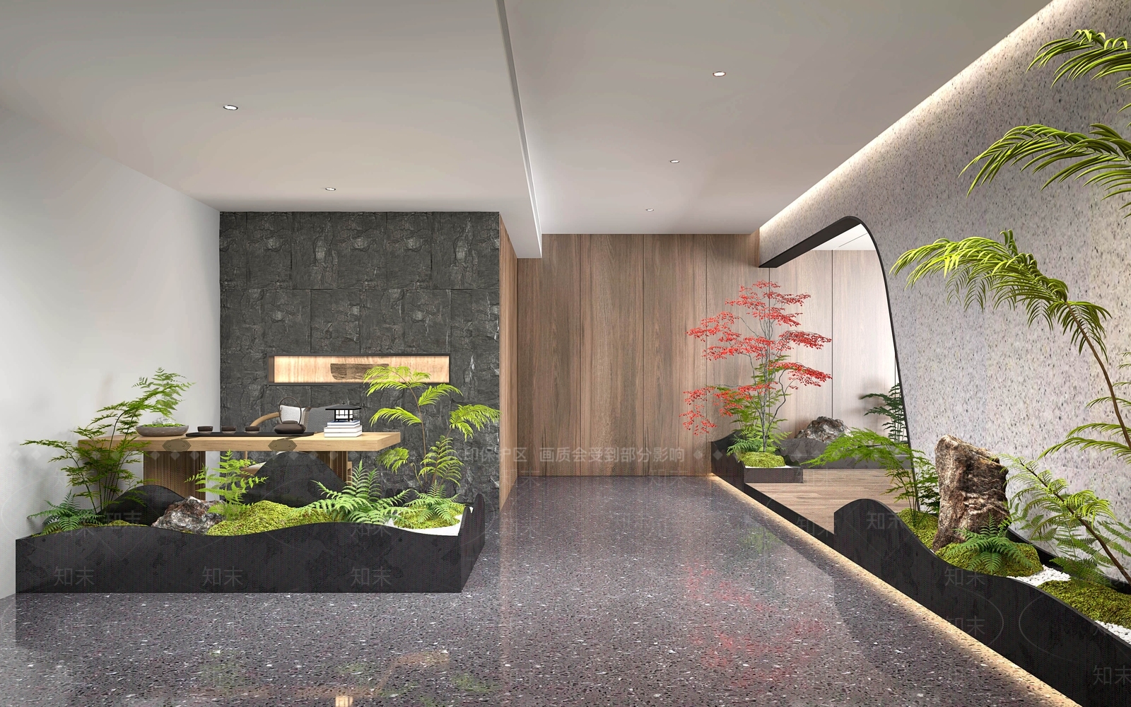现代茶馆3D模型下载【ID:1112712526】