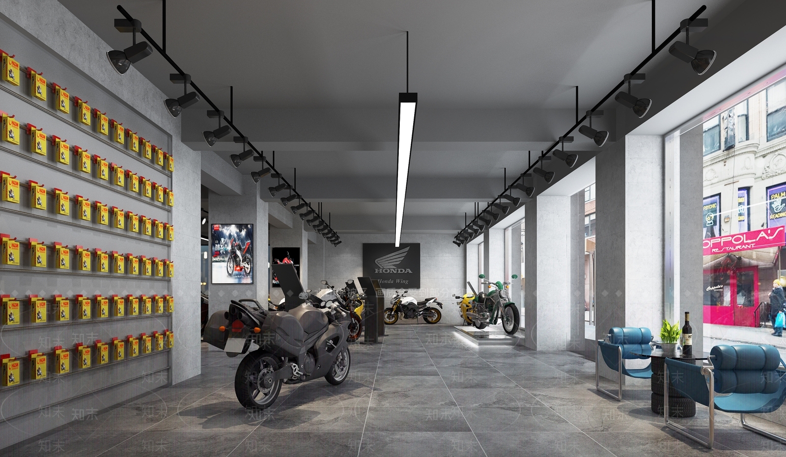 工业风车类展厅3D模型下载【ID:1112770662】