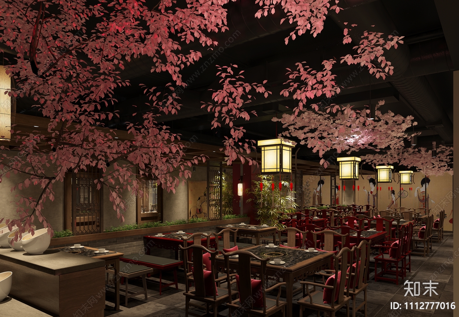 重庆火锅店施工图下载【ID:1112777016】