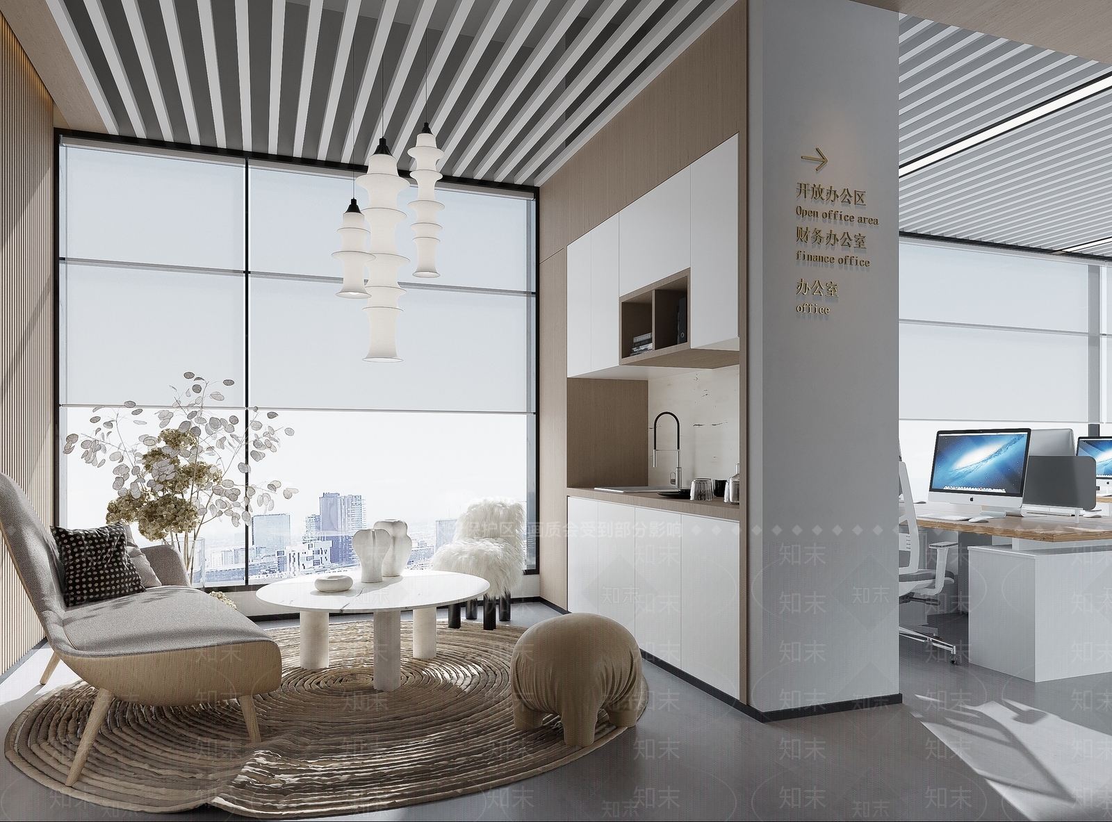 现代茶水间3D模型下载【ID:1112779062】