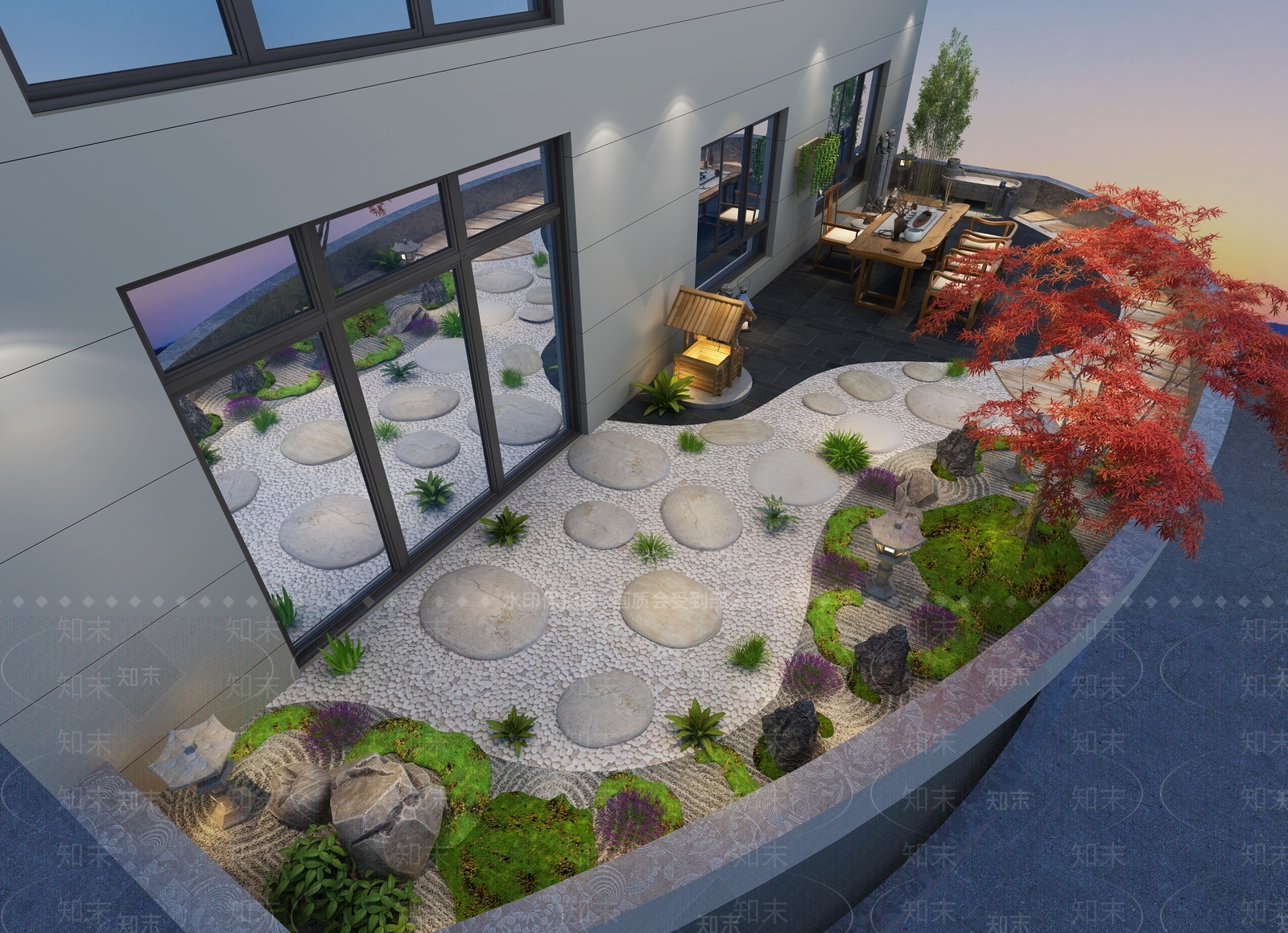 新中式3D模型下载【ID:1112863370】