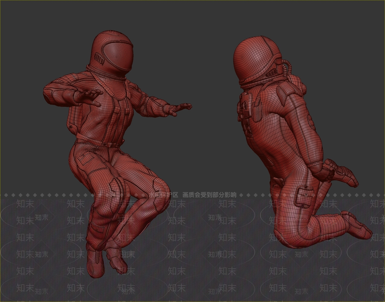 现代太空人3D模型下载【ID:1112879253】