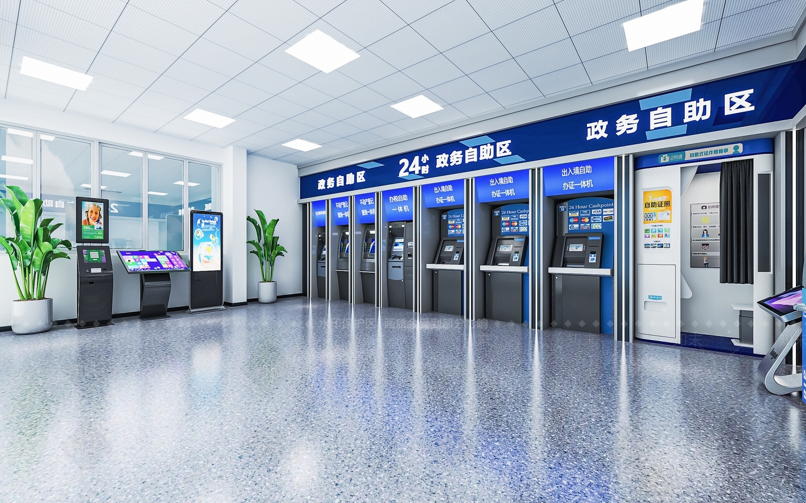 现代银行SU模型下载【ID:1112916803】