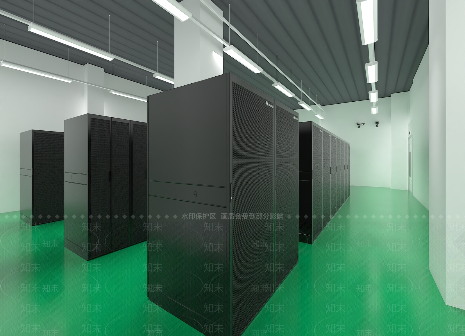 现代机房3D模型下载【ID:1112919091】