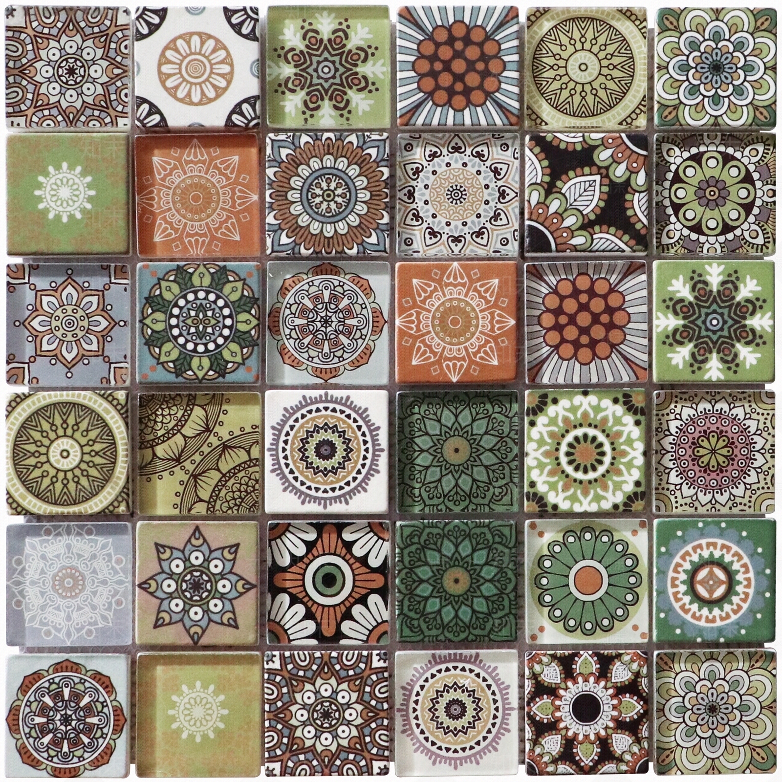 复古几何纹路花砖拼花贴图下载【ID:1116362617】