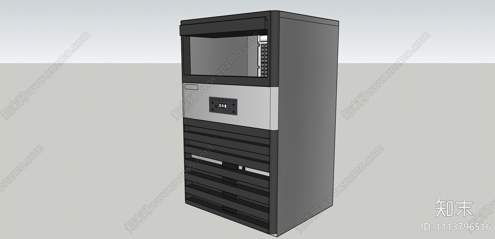 现代制冰机SU模型下载【ID:1113796516】