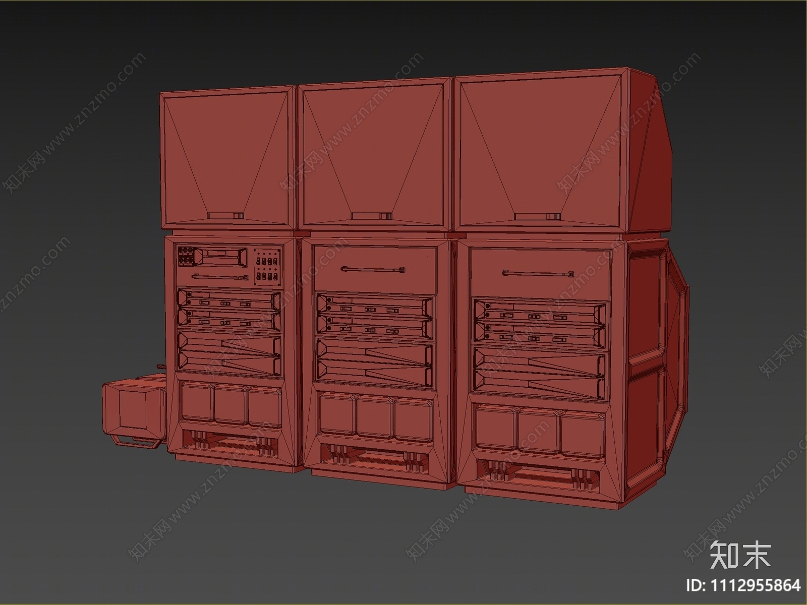 现代电路箱3D模型下载【ID:1112955864】