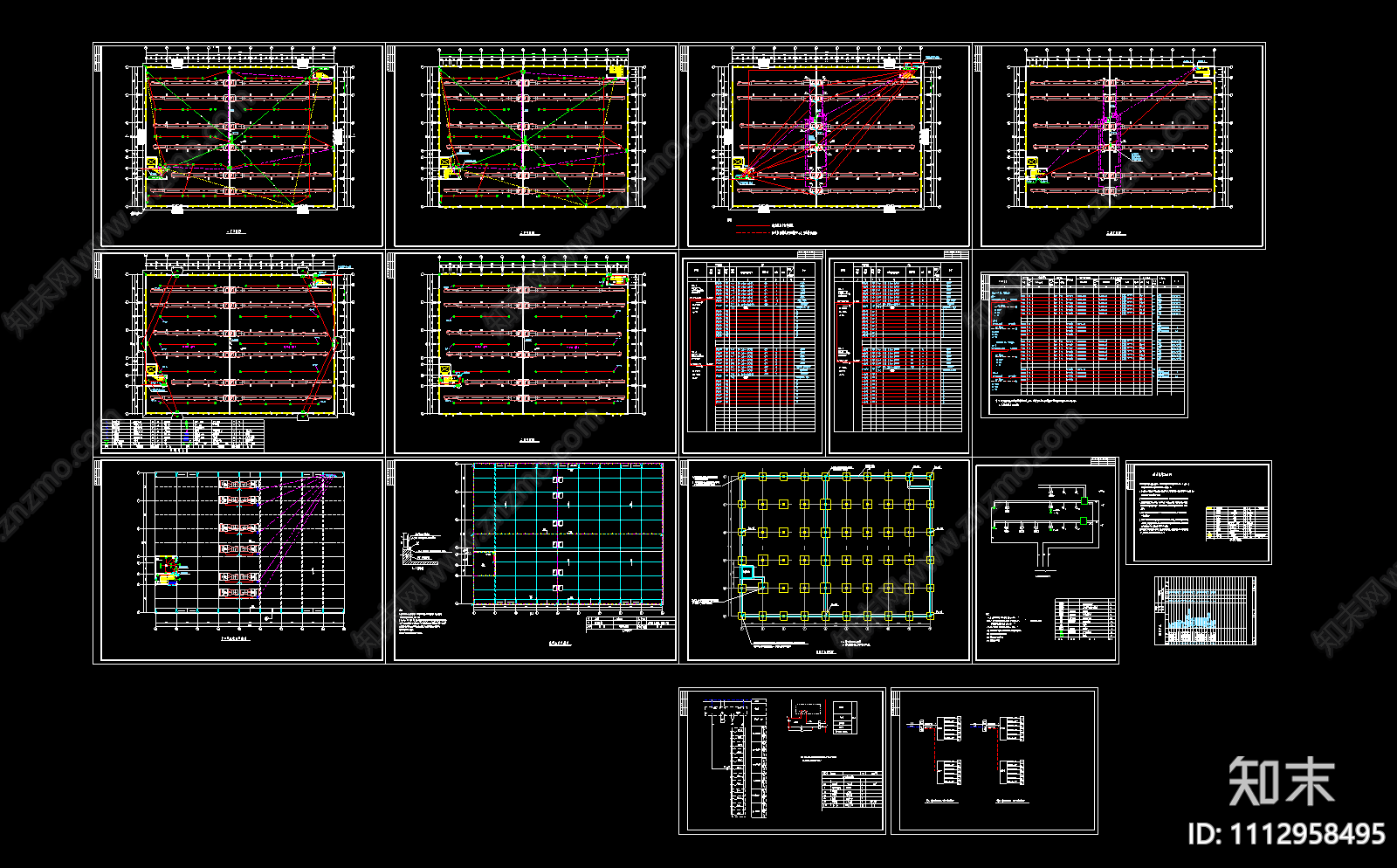 仓库电气CAD施工图下载【ID:1112958495】