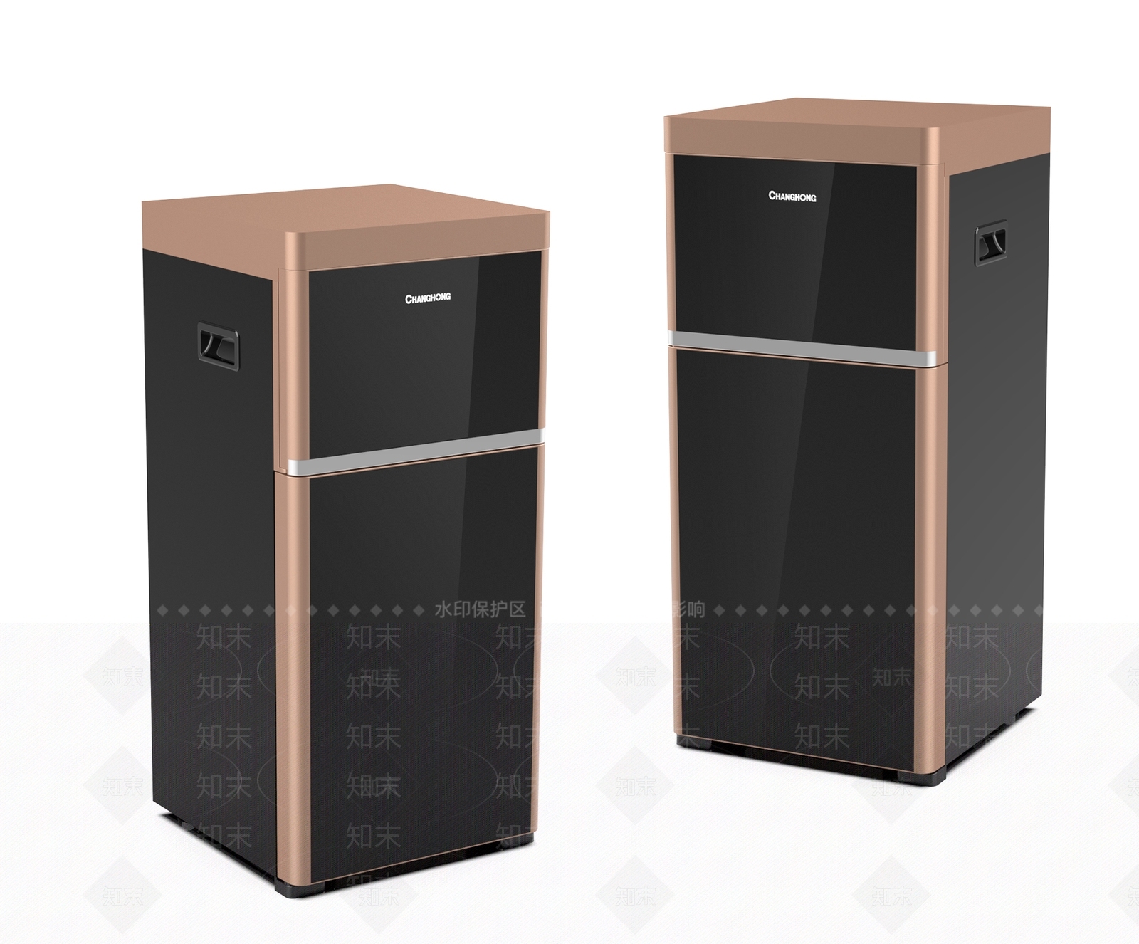 现代小冰箱3D模型下载【ID:1112958530】