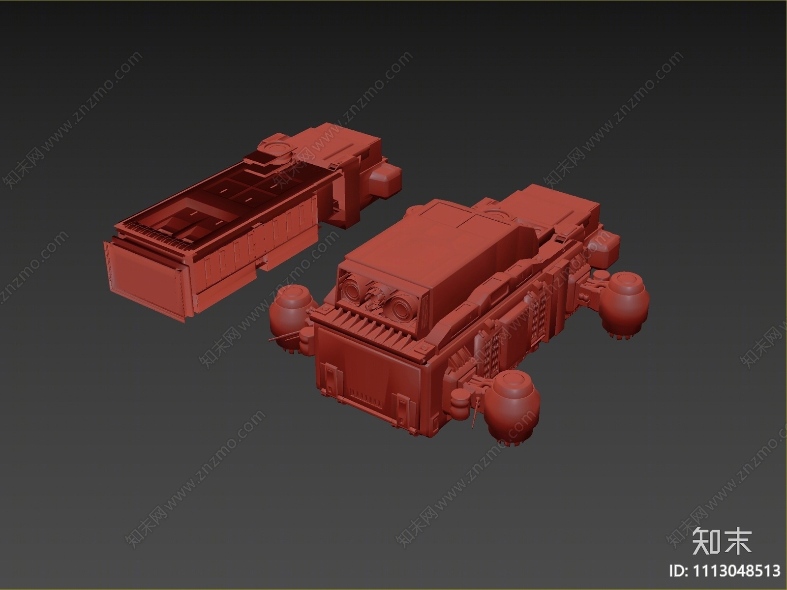 现代喷气式飞行舱3D模型下载【ID:1113048513】