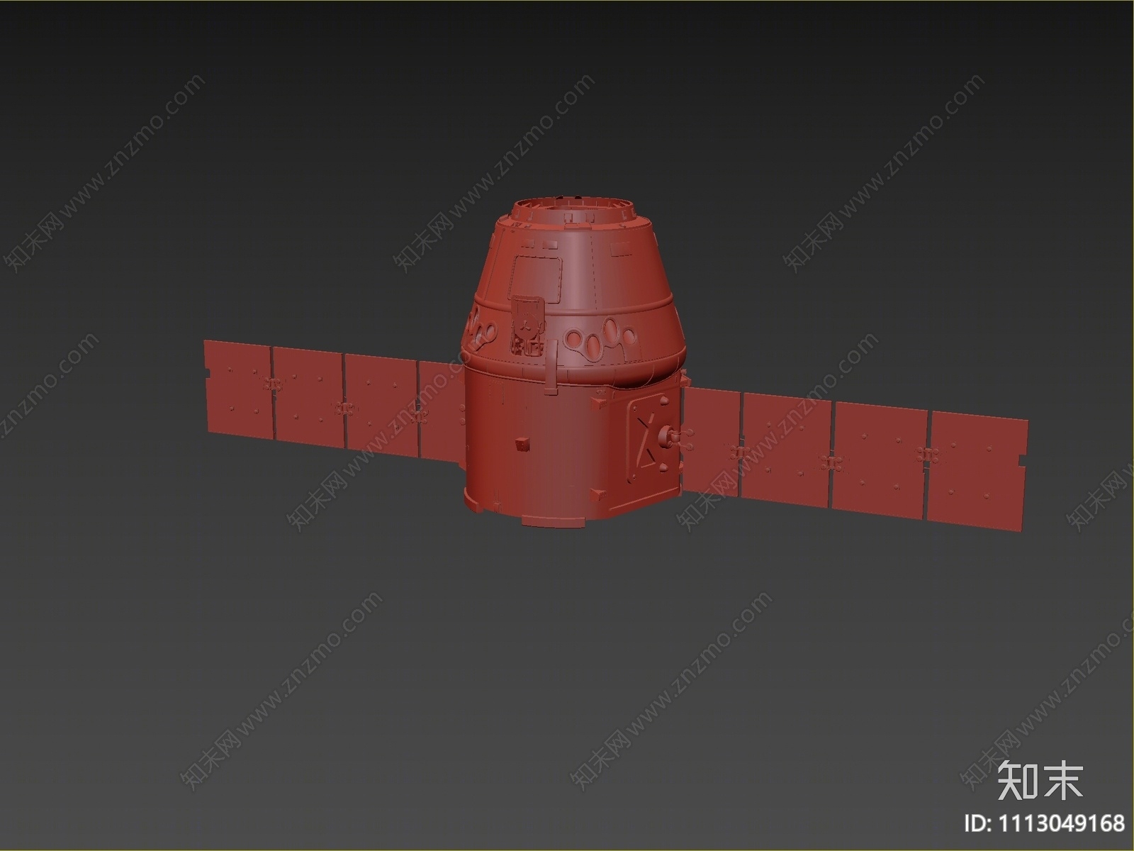 现代卫星3D模型下载【ID:1113049168】