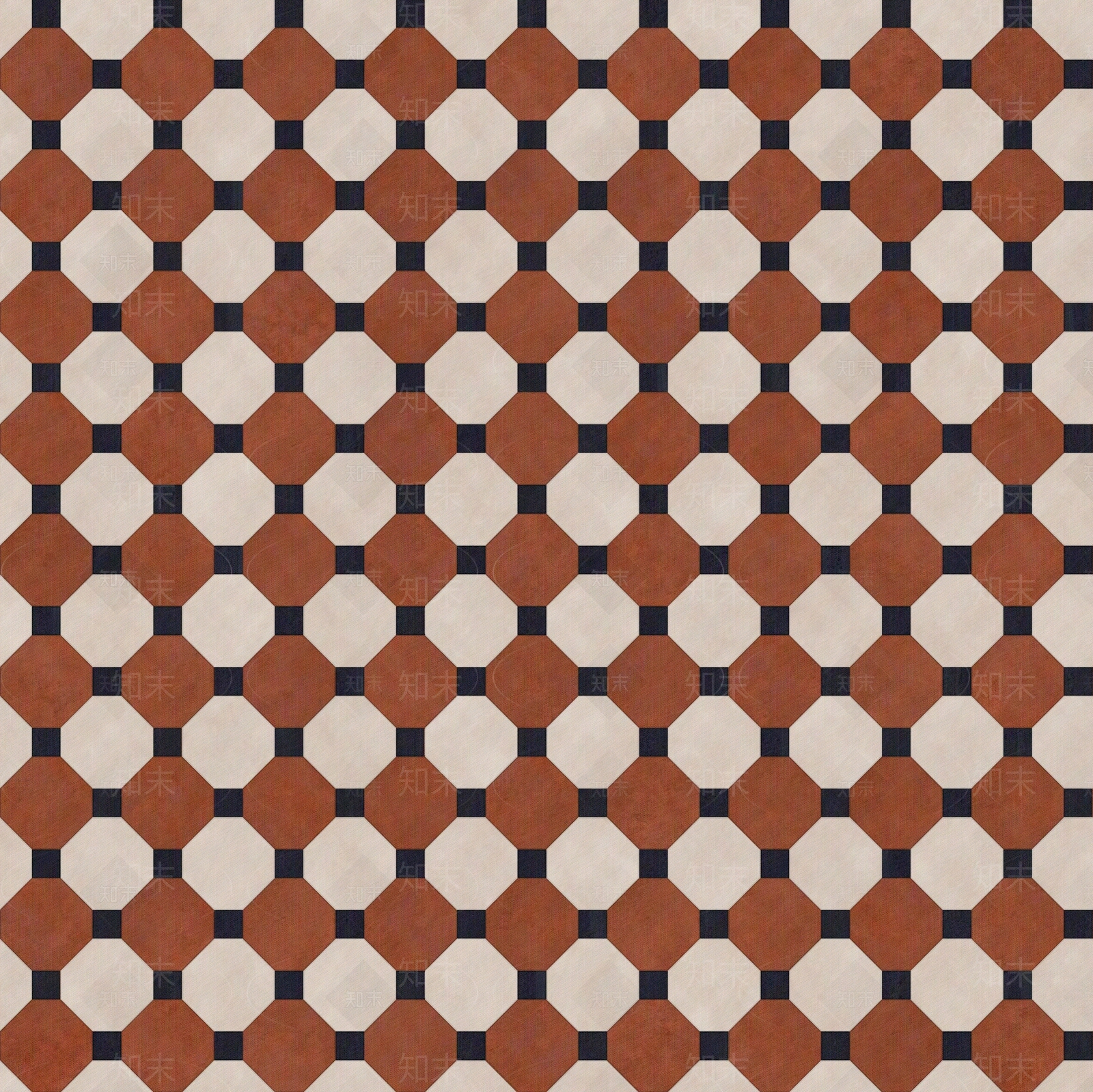 撞色拼花角花格子砖贴图下载【ID:1113067706】