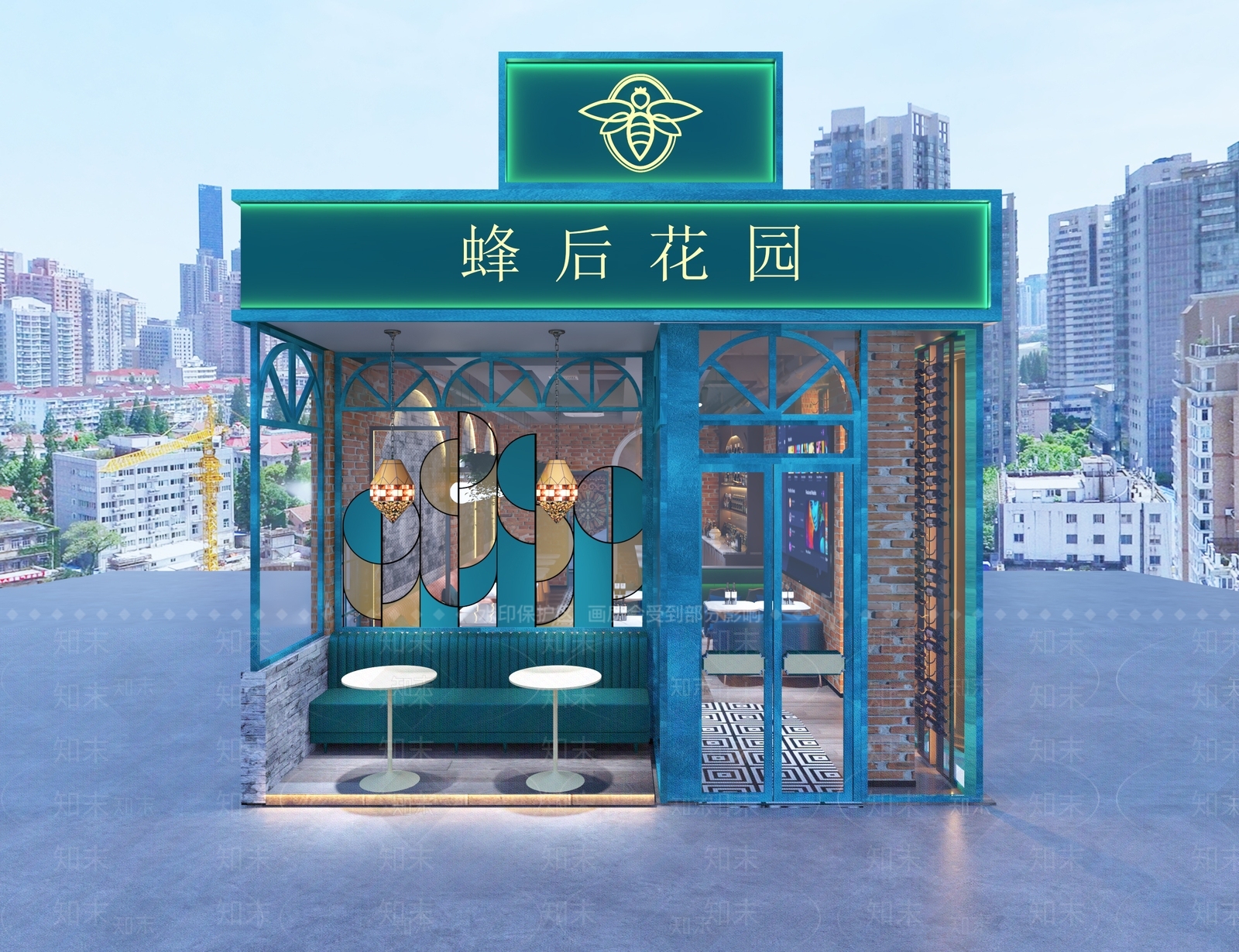 现代清吧3D模型下载【ID:1113235356】