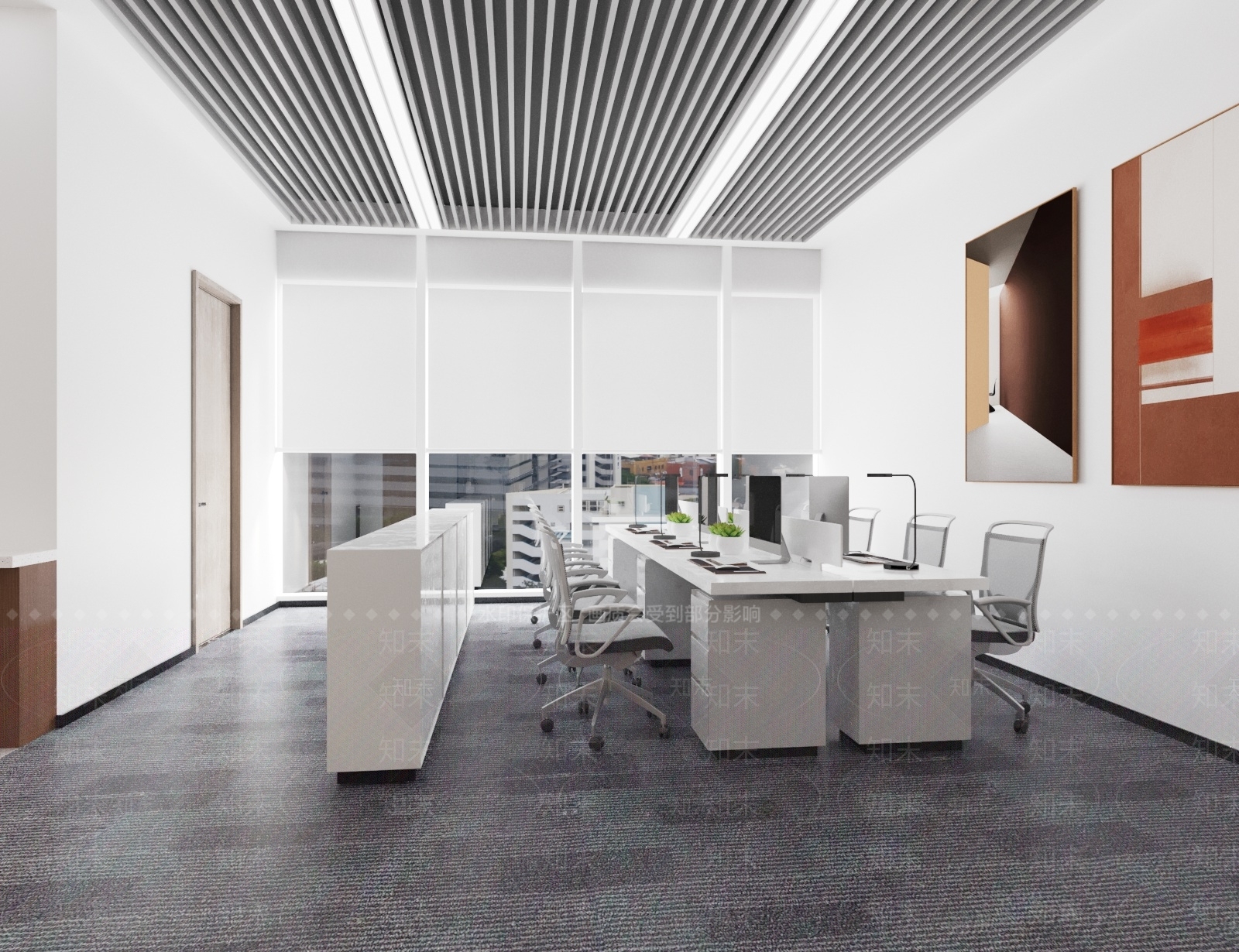 现代前台3D模型下载【ID:1113822773】
