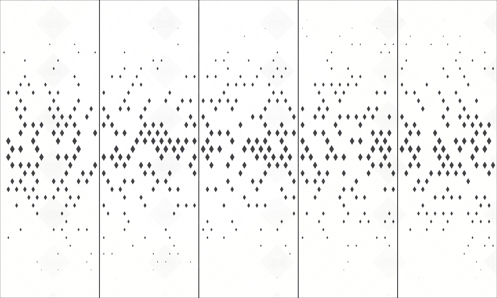 渐变菱形金属穿孔铝板贴贴图下载【ID:1113286932】