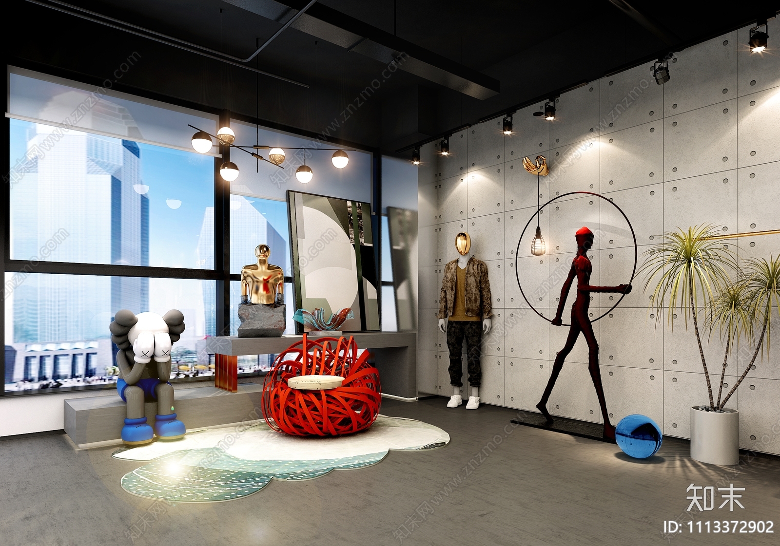 服装店cad施工图下载【ID:1113372902】