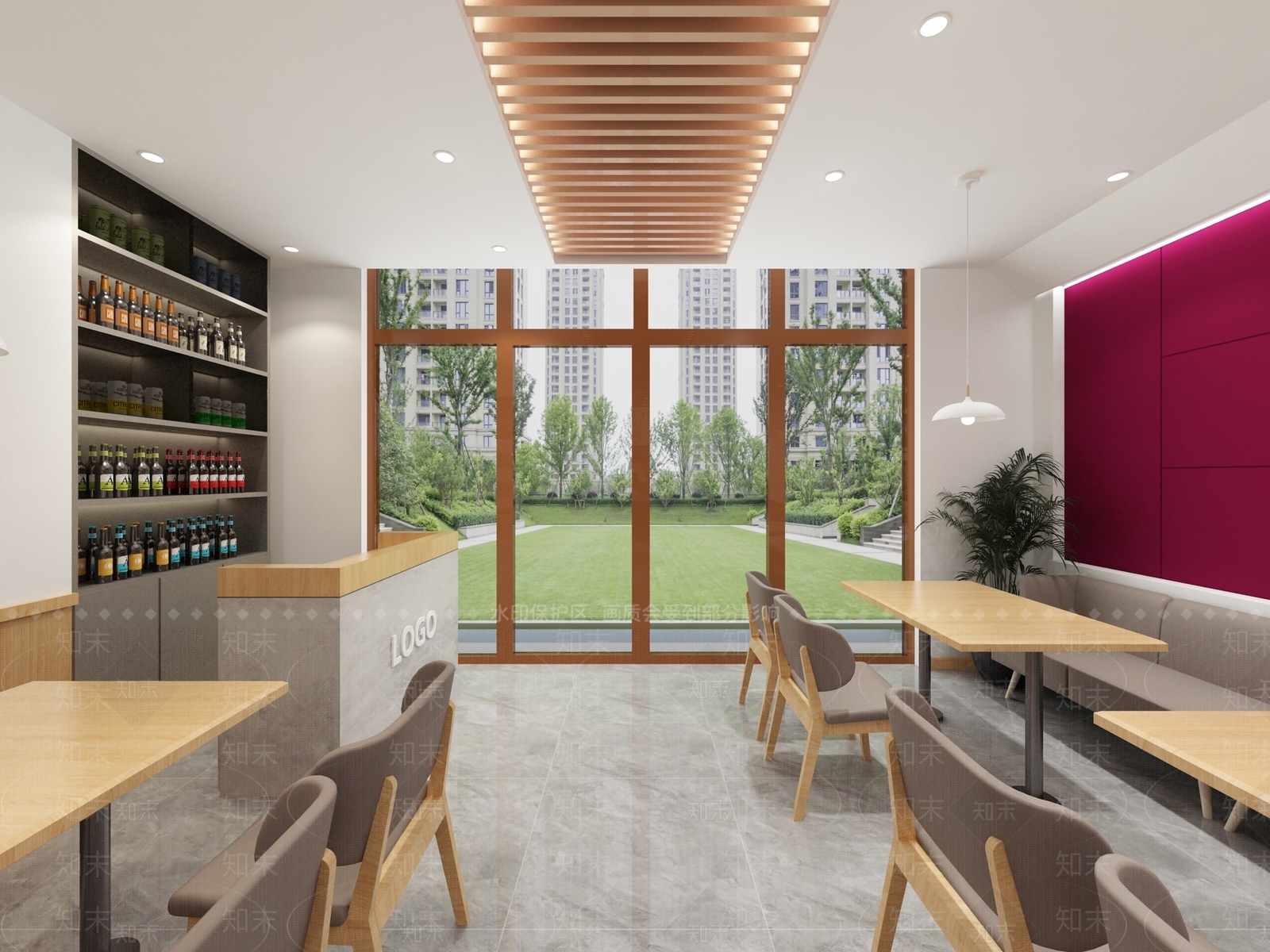 现代烧烤店3D模型下载【ID:1113493708】