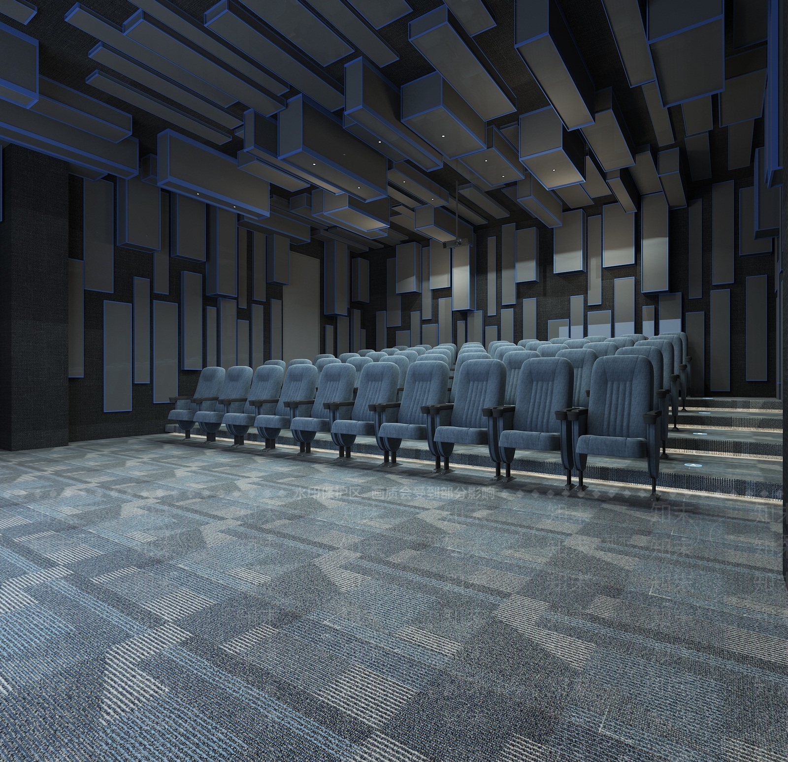 现代电影院3D模型下载【ID:1113491016】