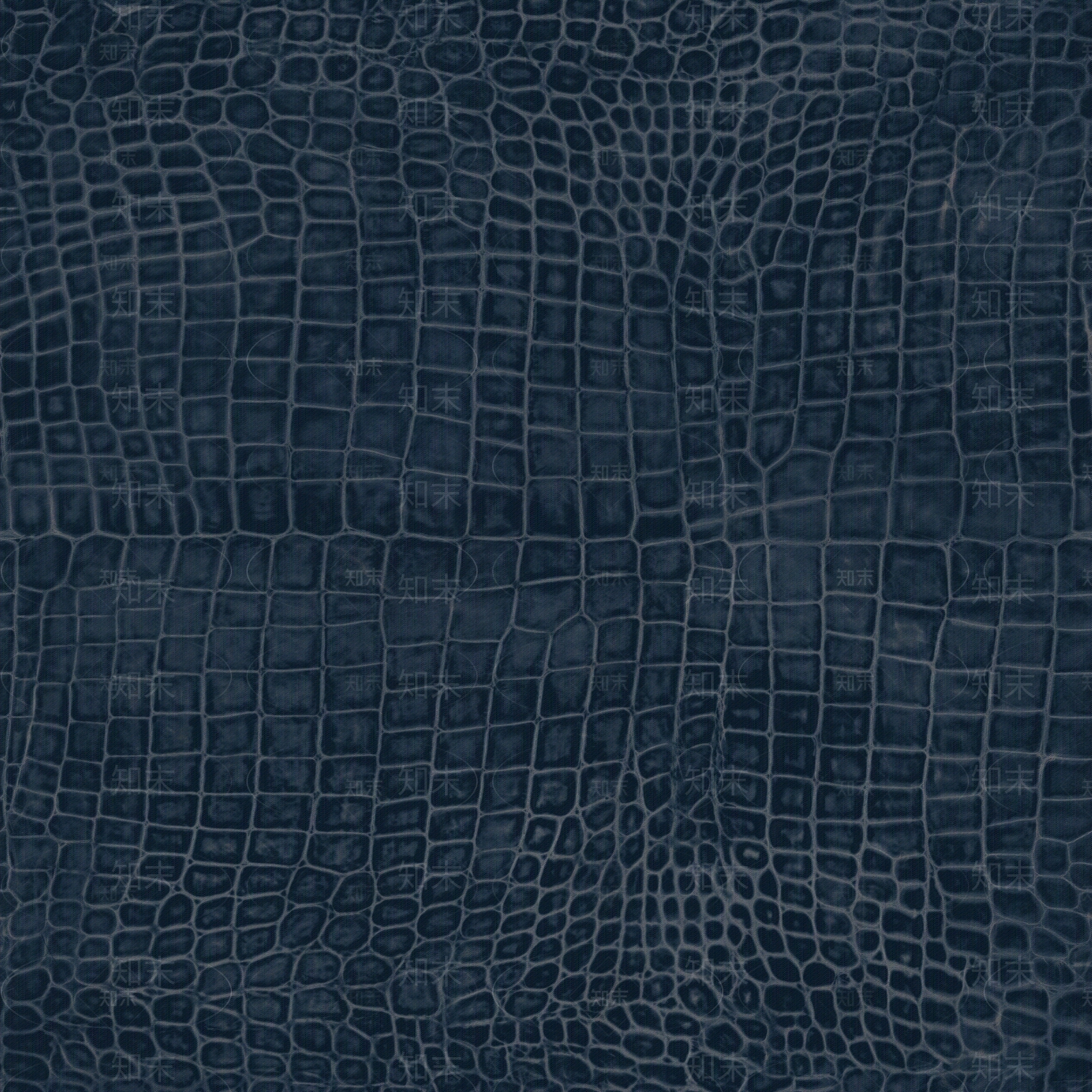 蓝色鳄鱼皮革贴图下载【ID:1113496786】