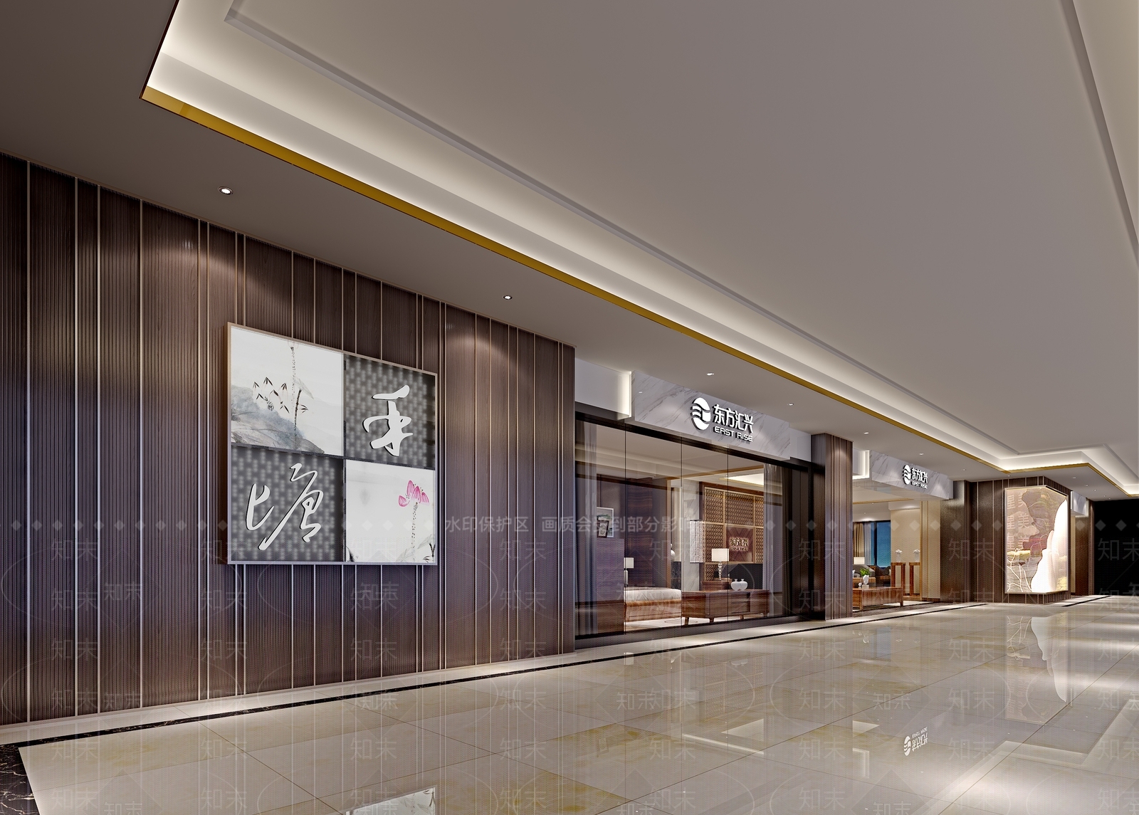 新中式家居专卖店3D模型下载【ID:1114241335】