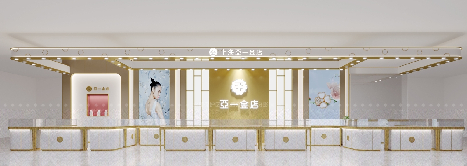 现代珠宝店3D模型下载【ID:1113502407】