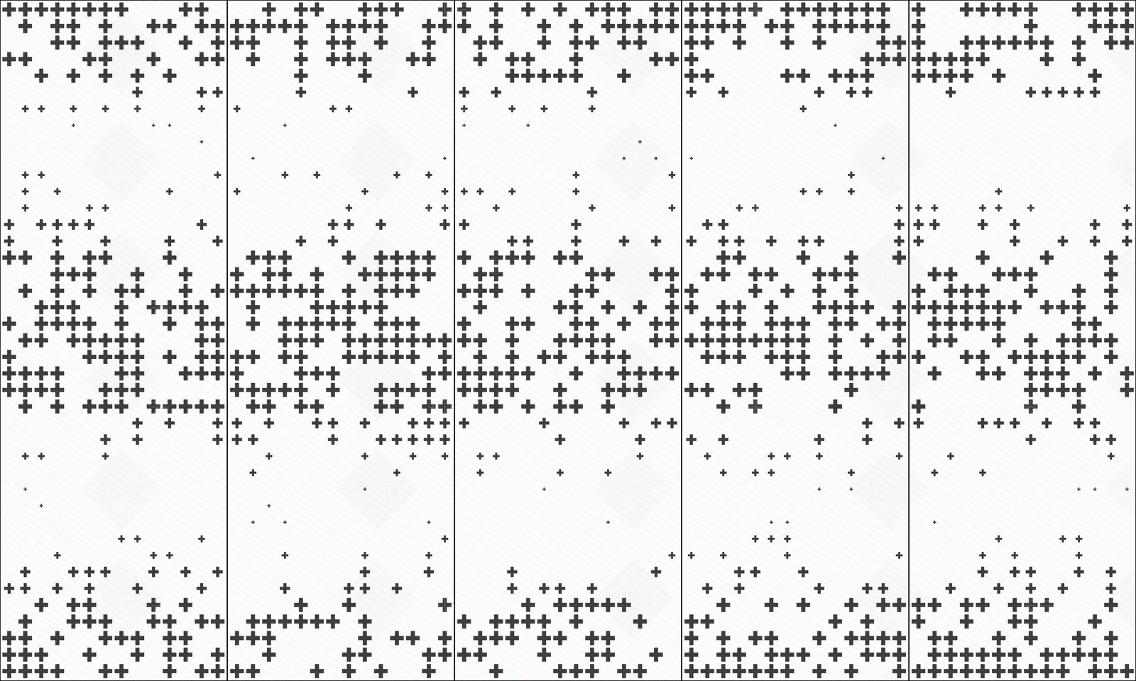 十字孔渐变金属冲孔铝板贴图下载【ID:1113502894】