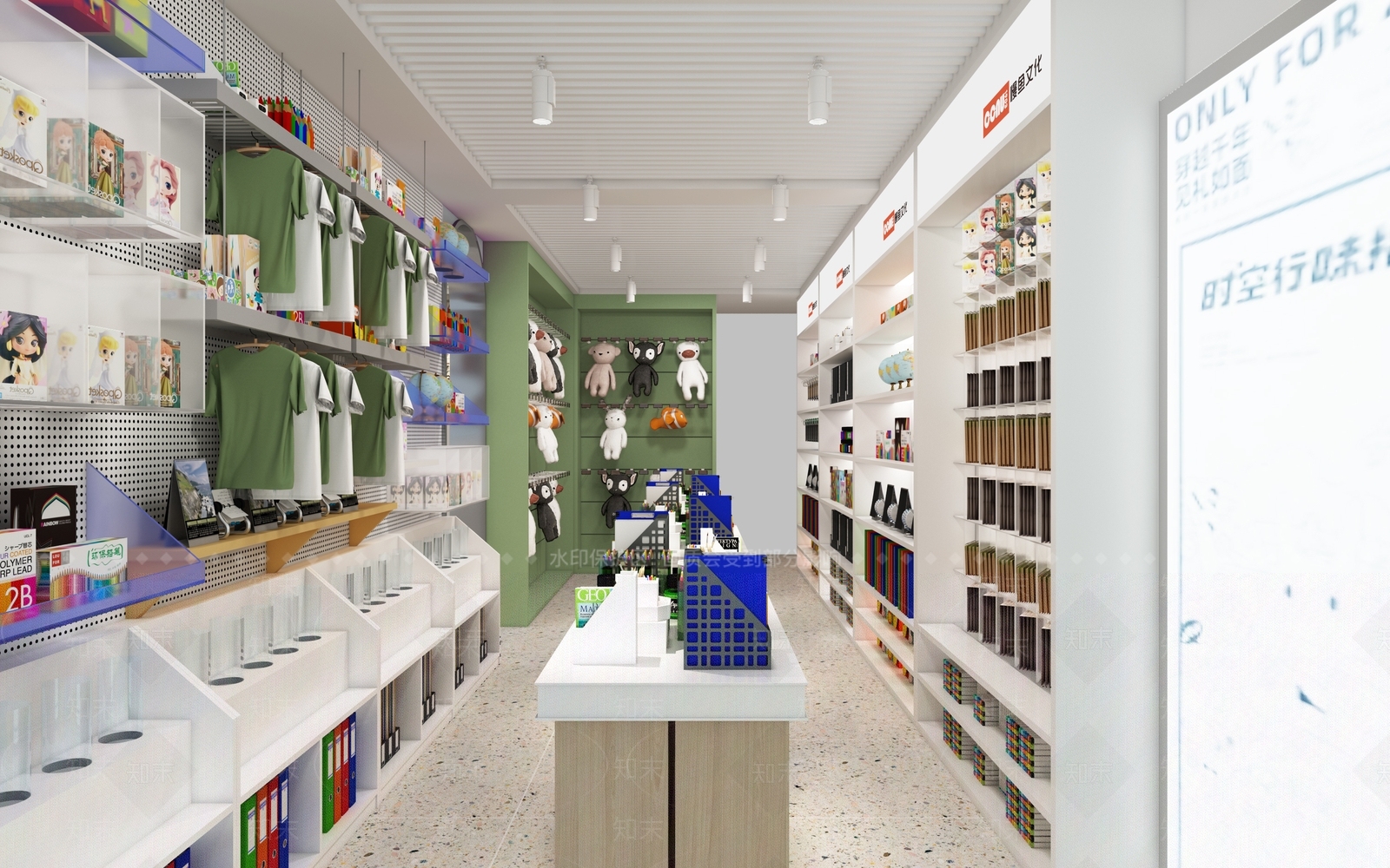 现代玩具礼品店3D模型下载【ID:1113550954】