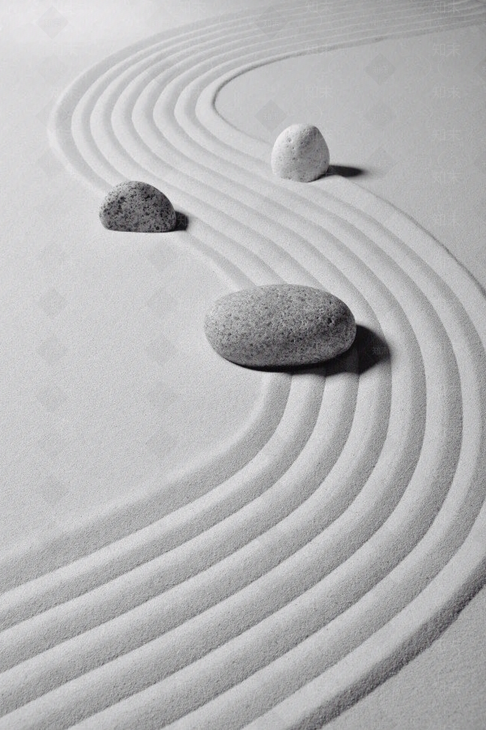 日式枯山水地面贴图贴图下载【ID:1113569060】