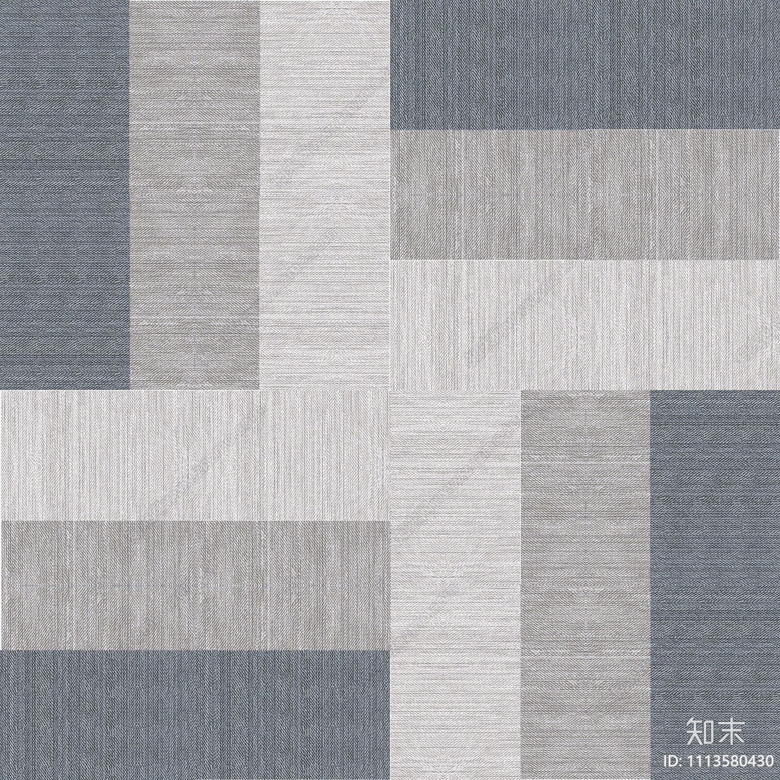 现代简约无缝格子地毯贴图下载【ID:1113580430】