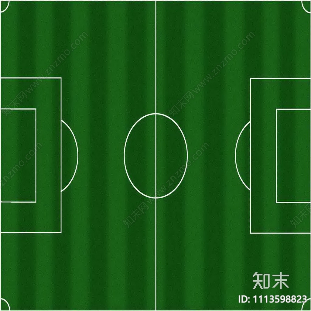 足球场地彩平图贴图贴图下载【ID:1113598823】