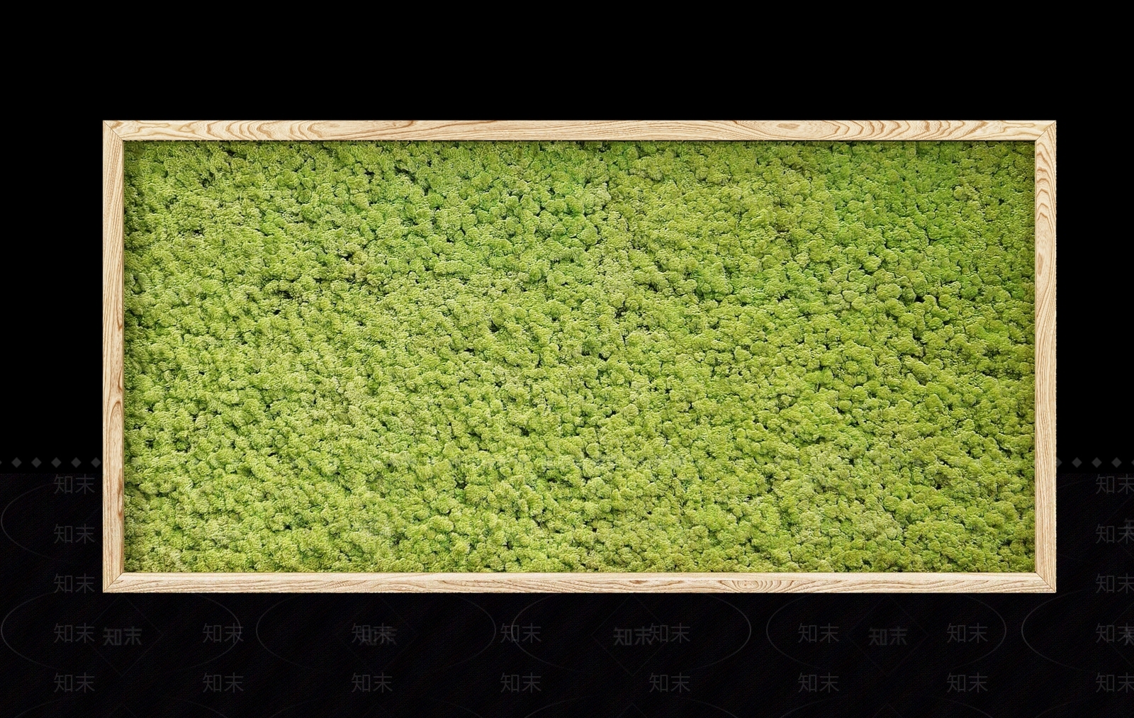 现代绿植墙3D模型下载【ID:1113655647】