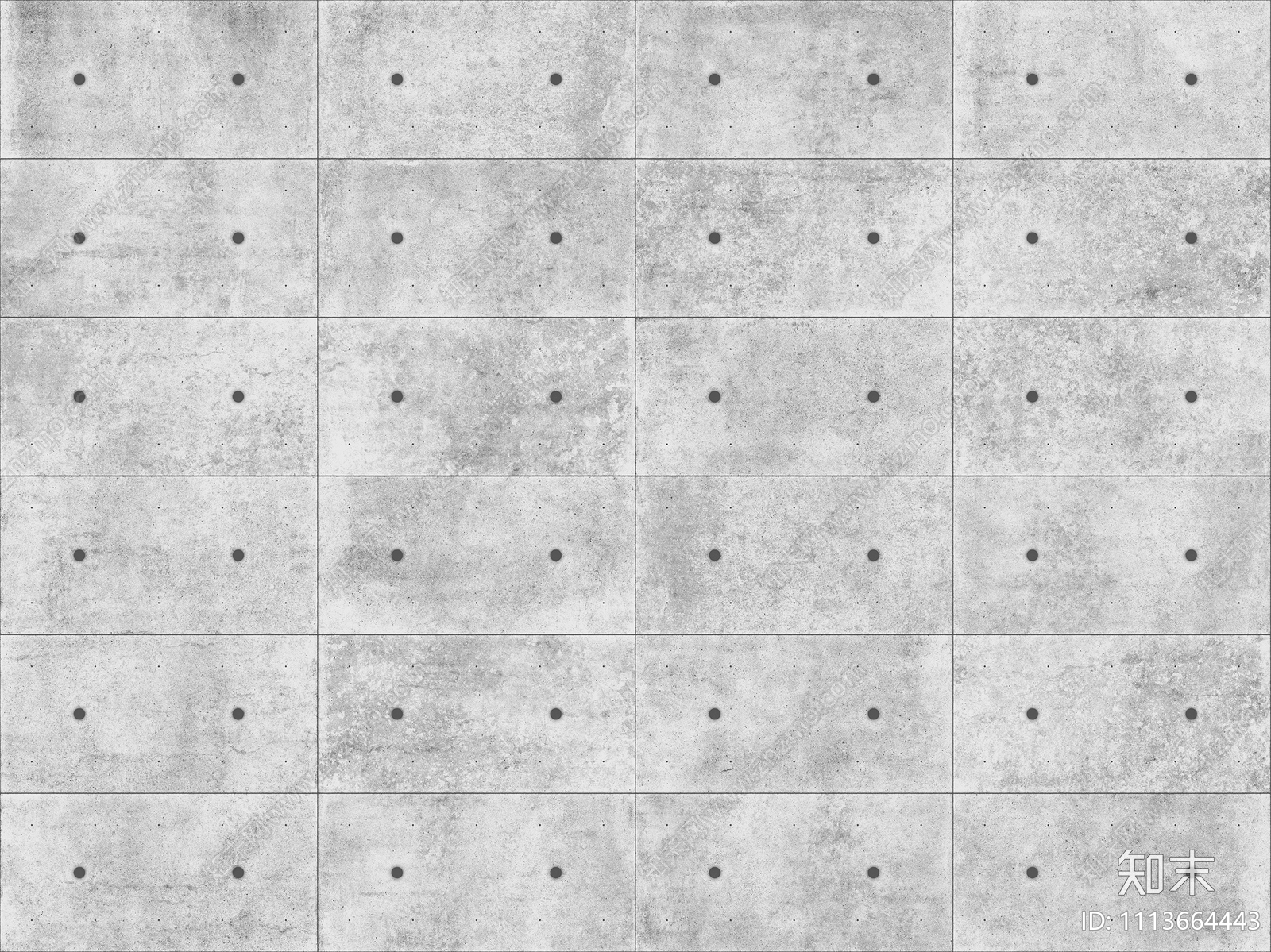 灰色冲孔水泥板饰面贴图下载【ID:1113664443】
