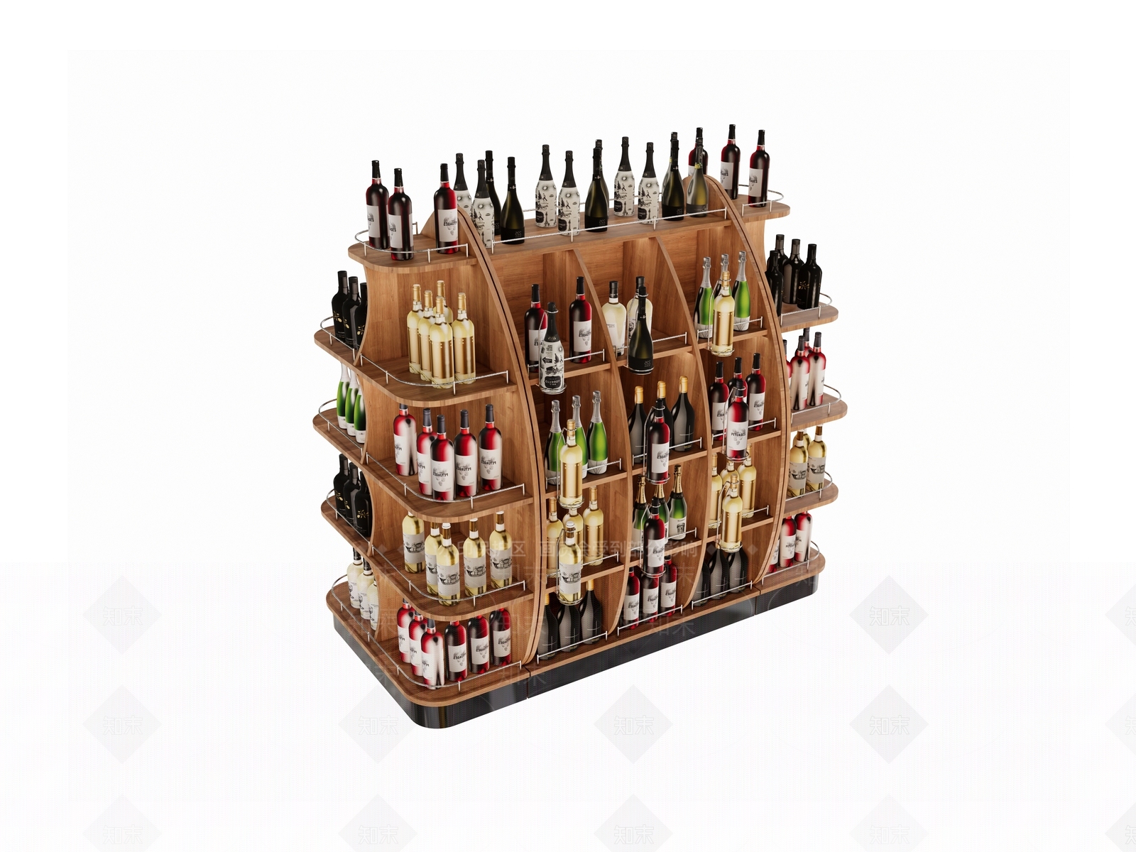 现代货架SU模型下载【ID:1113759206】