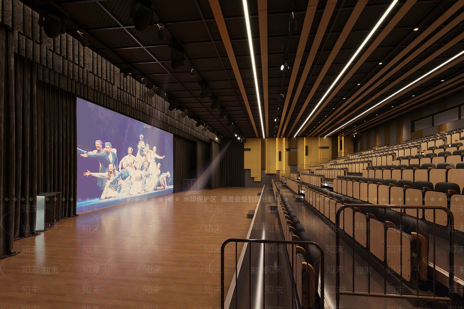 现代剧场3D模型下载【ID:1113683363】