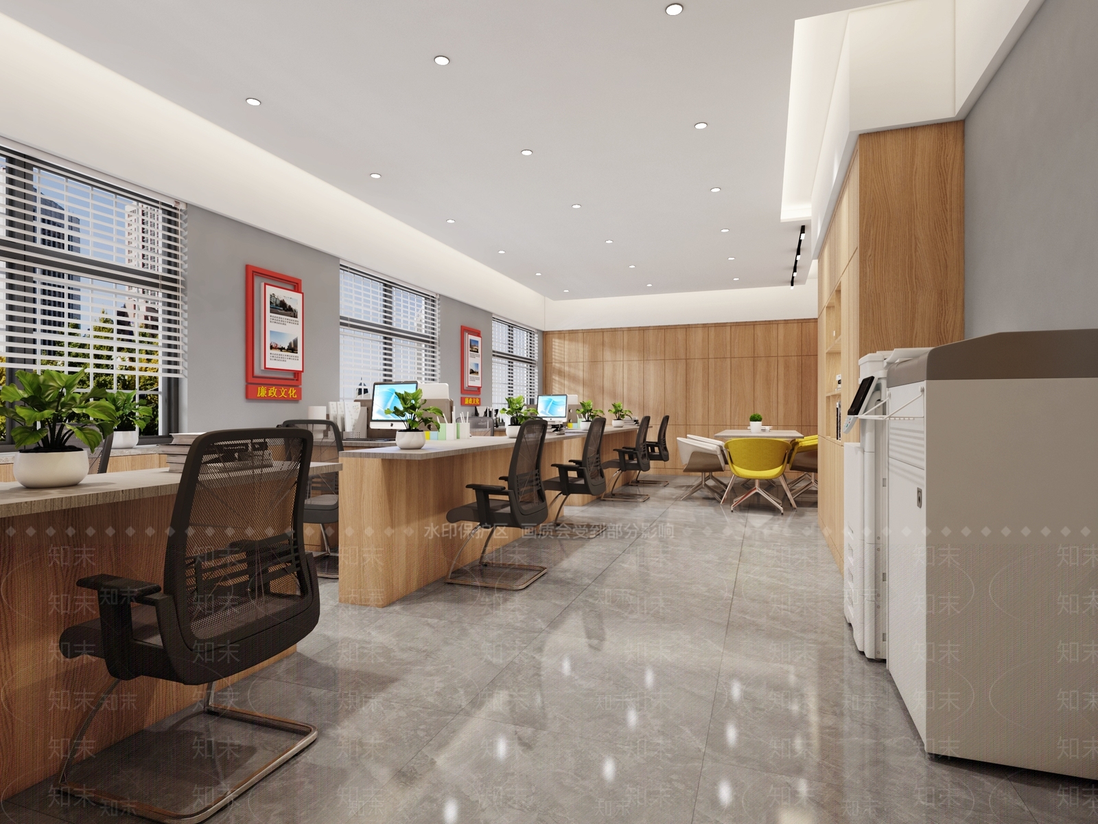 现代党建活动中心3D模型下载【ID:1113755920】