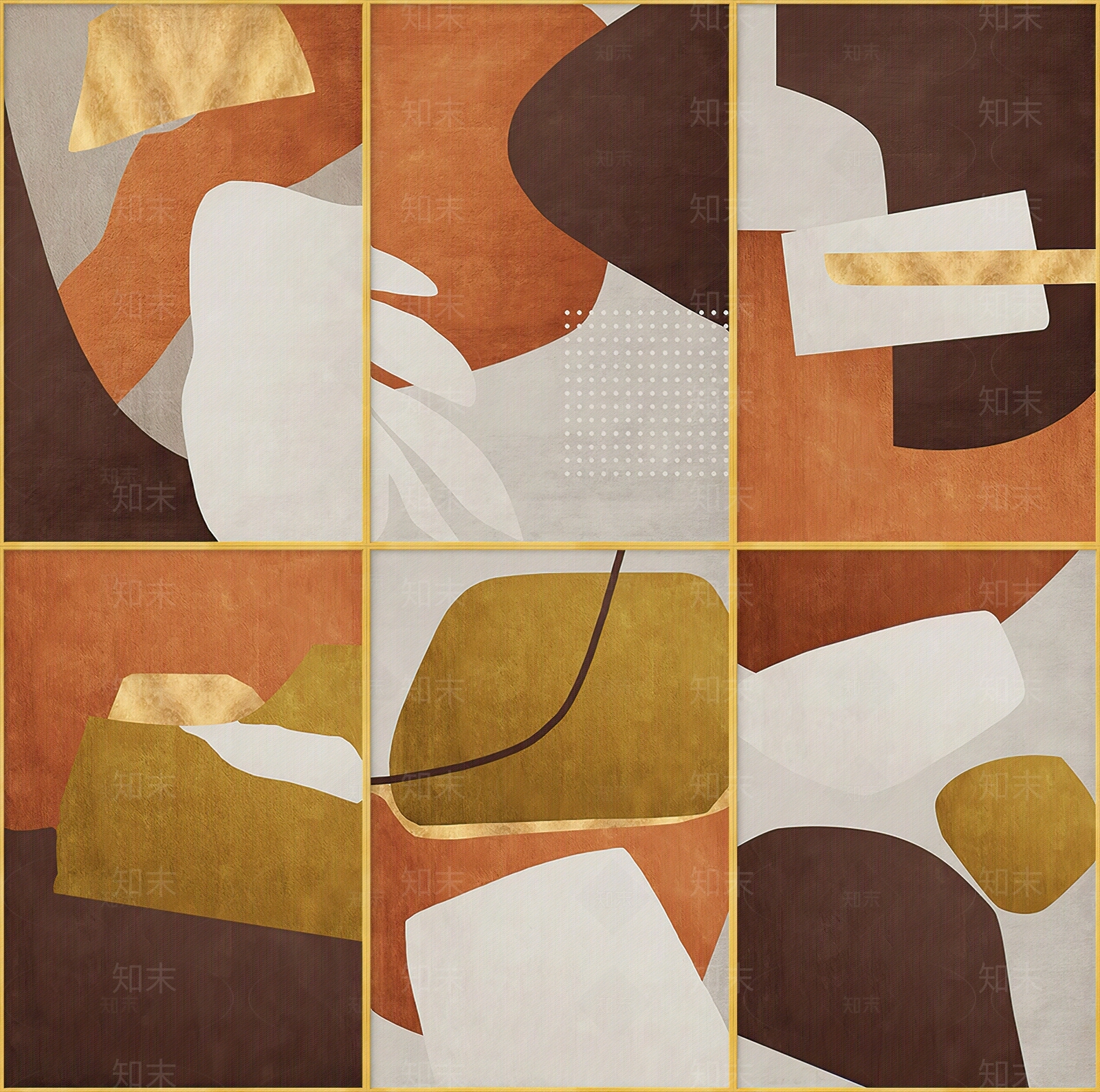 现代简约轻奢抽象大气玄关装饰画贴图下载【ID:1113759191】