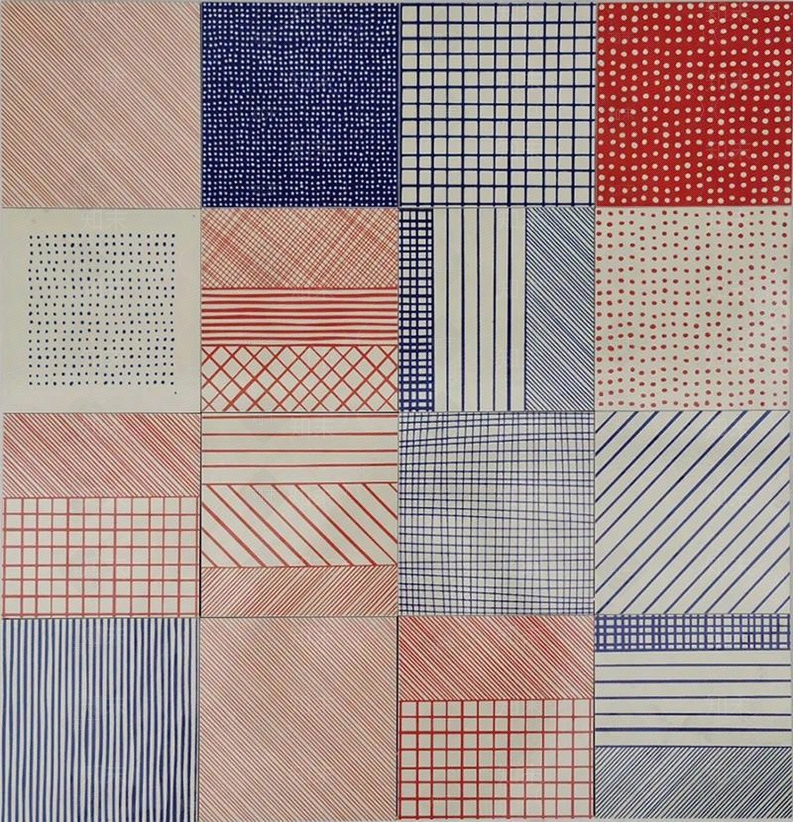 几何线条艺术瓷砖贴图下载【ID:1113772607】