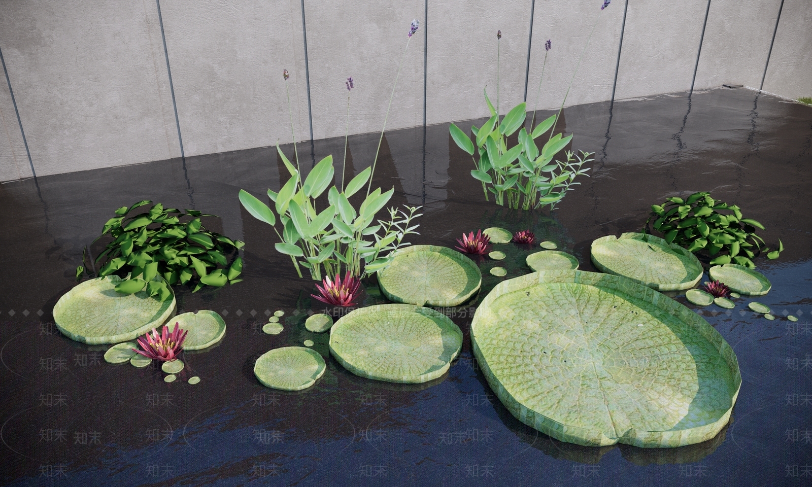 现代水生类SU模型下载【ID:1113773213】