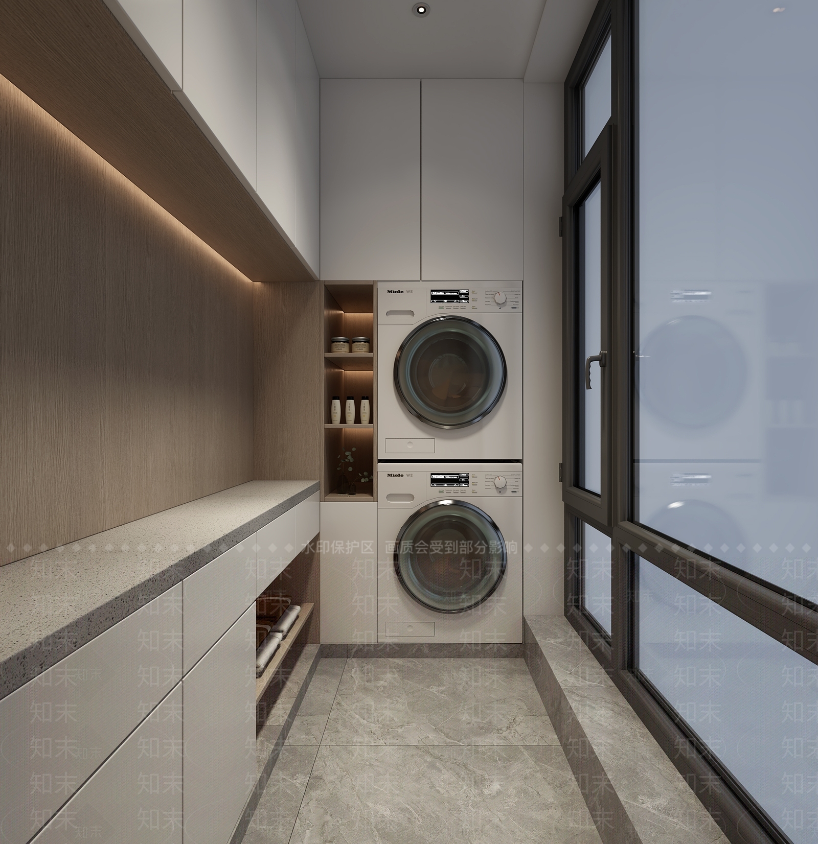 现代家居阳台3D模型下载【ID:1113786443】