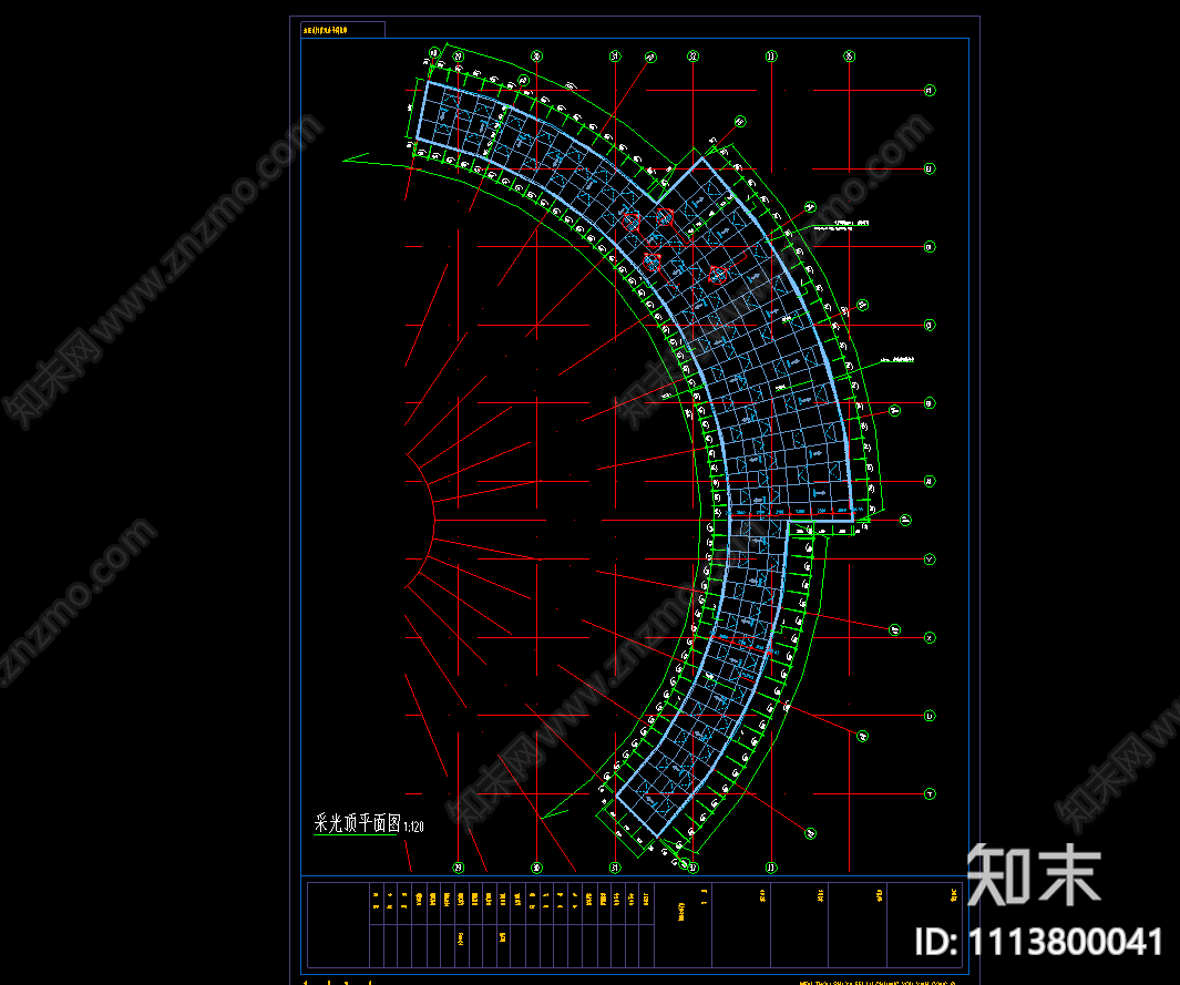 玻璃顶采光顶电动天窗阳光顶平面立面节点CAD图纸施工图下载【ID:1113800041】