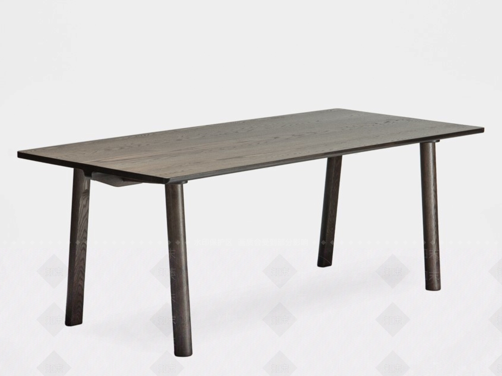 日式餐桌SU模型下载【ID:1113801380】