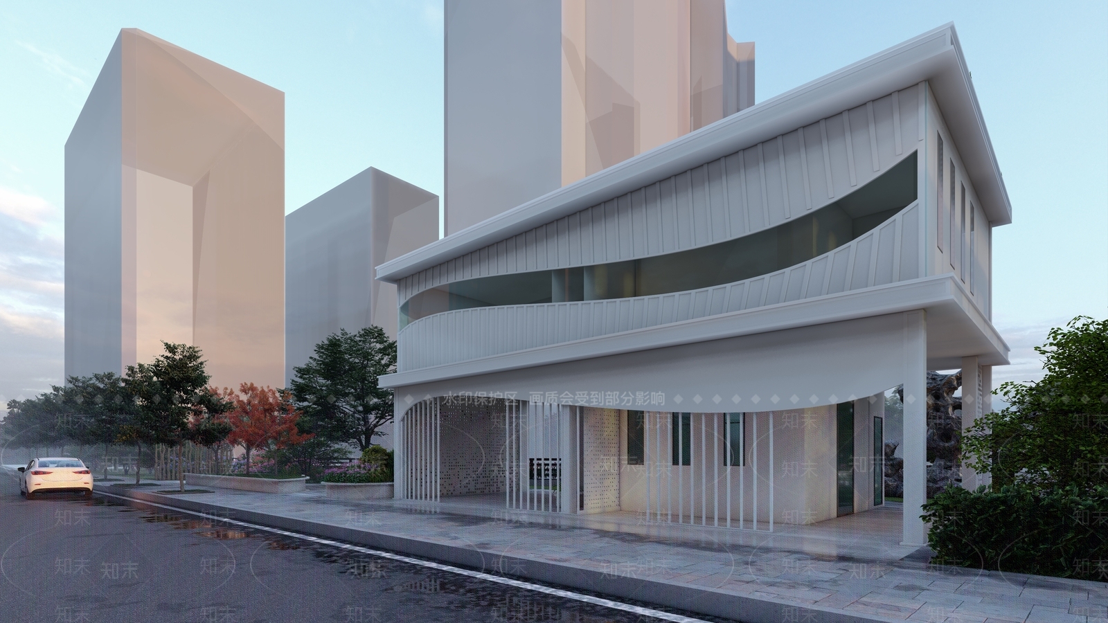 现代其它小公建SU模型下载【ID:1113815718】