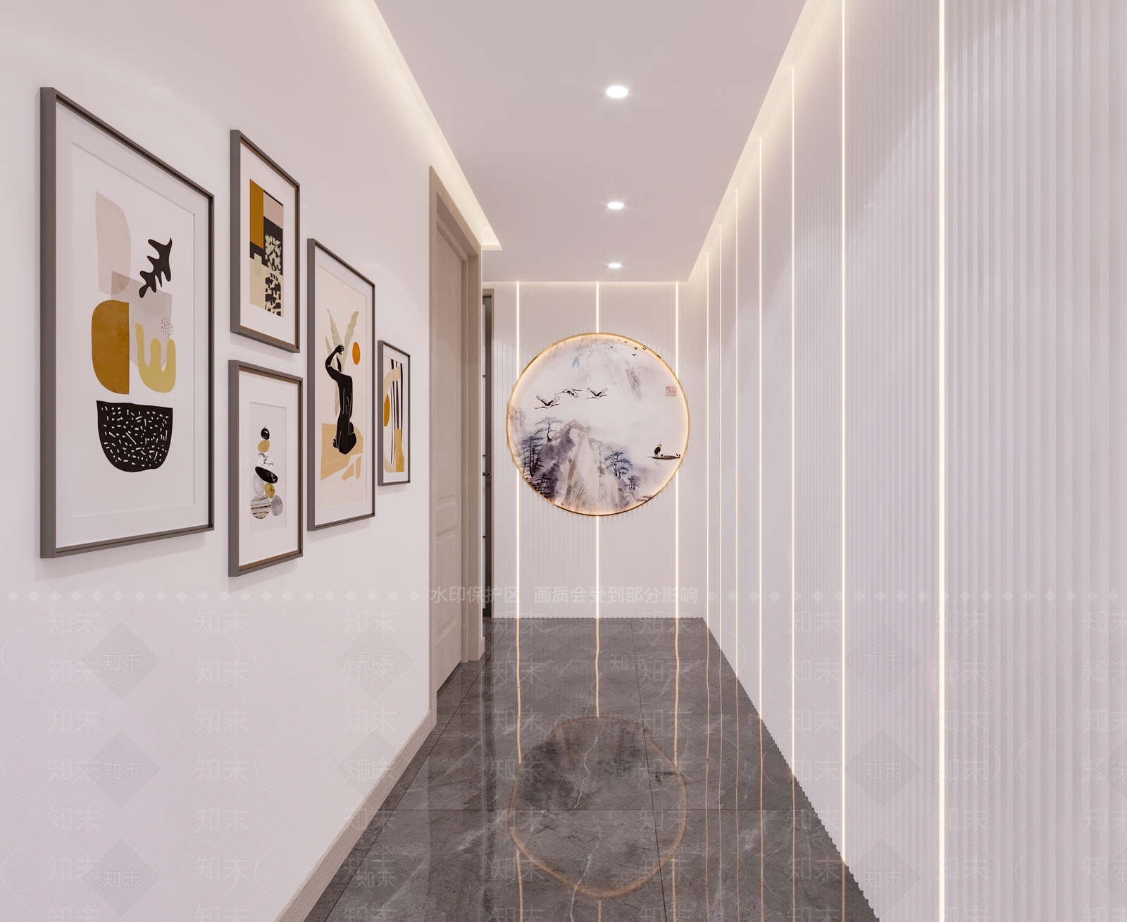 新中式茶馆3D模型下载【ID:1113819352】