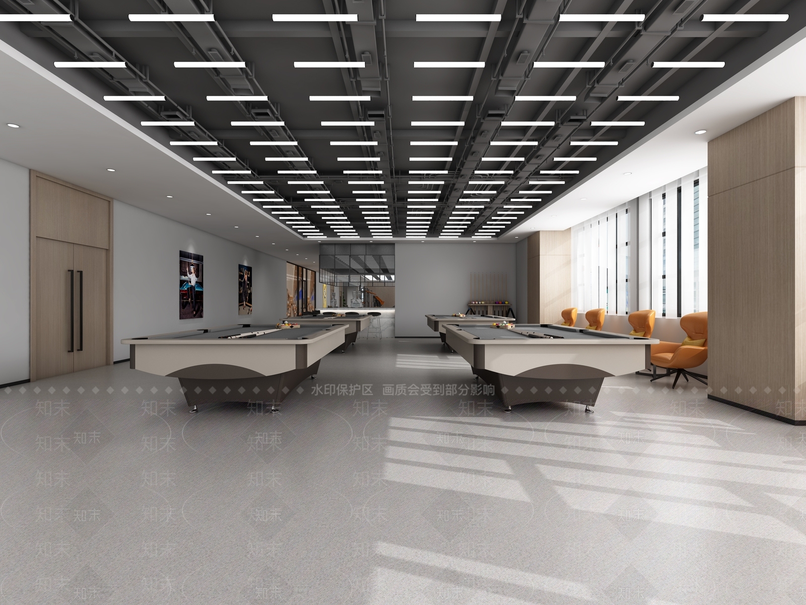 现代健身房3D模型下载【ID:1113844159】