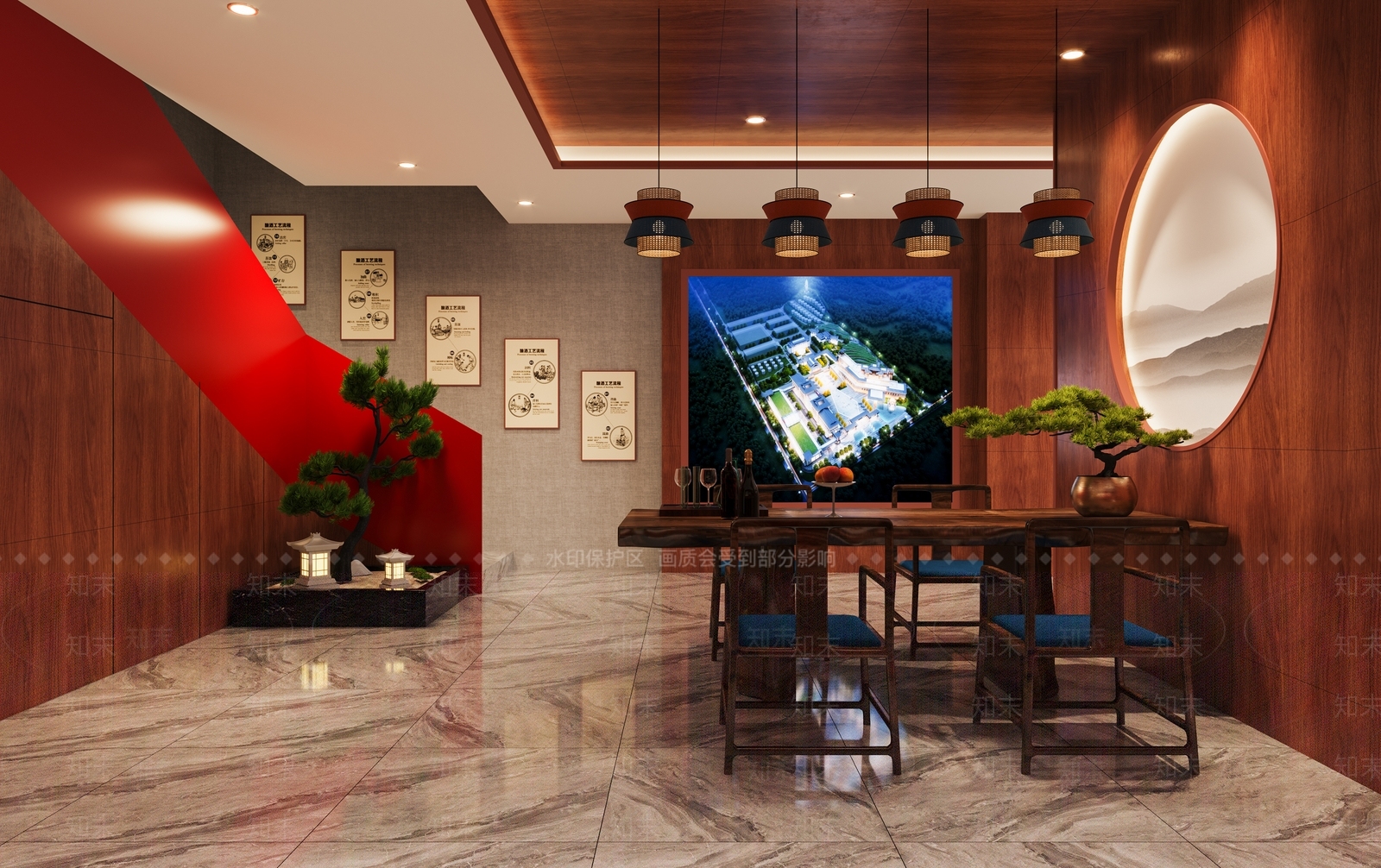 现代烟酒店3D模型下载【ID:1113862152】